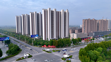 江蘇省鹽城市阜寧縣湖畔景苑住宅建設項目一期工程順利完工