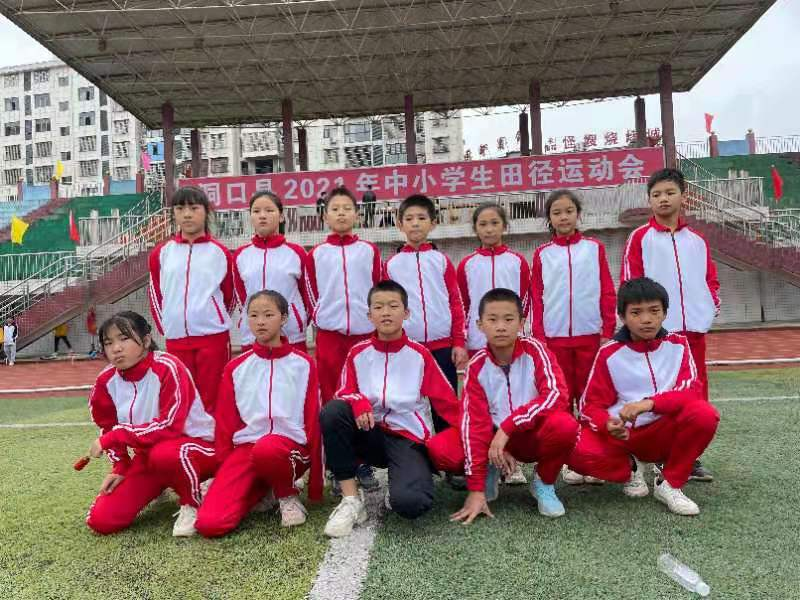 大水完小代表隊在洞口縣田徑運動會中取得優異成績