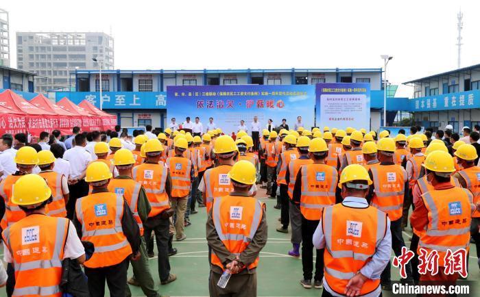 江西開展根治欠薪冬季專項行動 查實的欠薪明年春節前全部結清