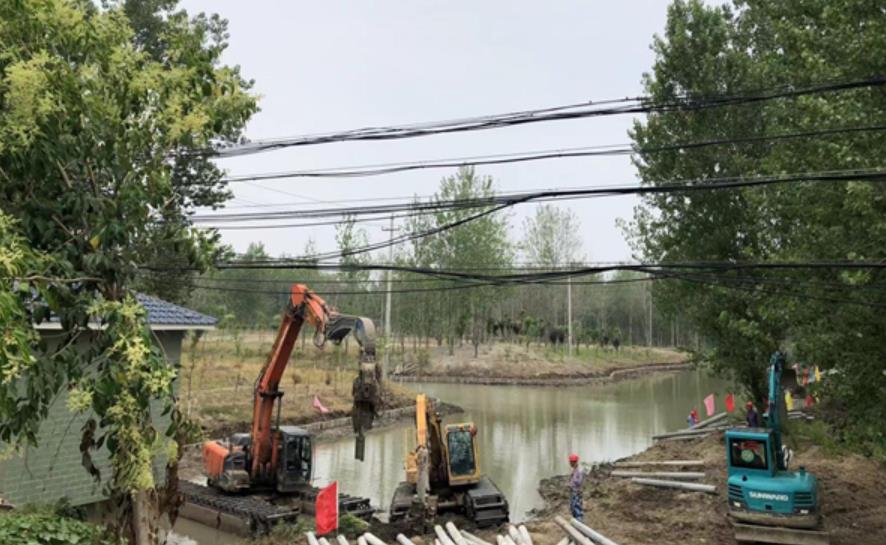 姜堰:按下項目建設加速鍵 跑出生態修復“加速度”