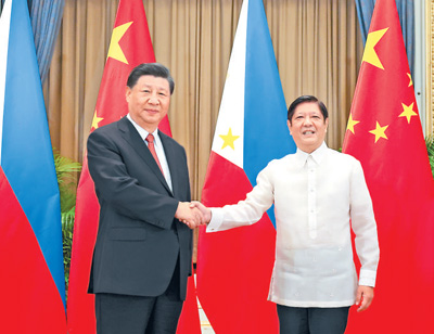 習近平會見菲律賓總統馬科斯