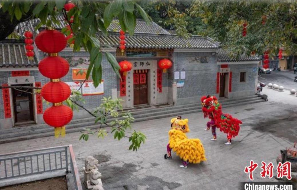 雄獅少年傳承非遺文化 舞動青春弘揚醒獅精神