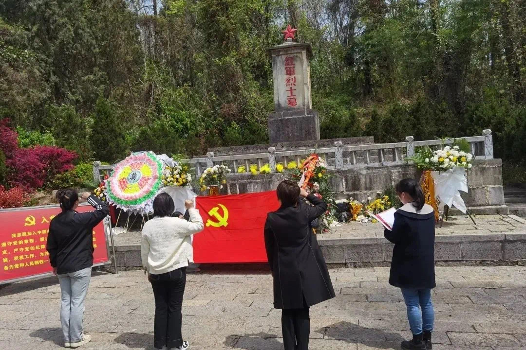 緬懷革命先烈 銘記革命歷史——鐘多幼兒園黨支部開展清明節主題活動