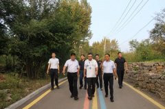 中國節能環保集團蒞臨洛陽市嵩縣九皋鎮石場村調研