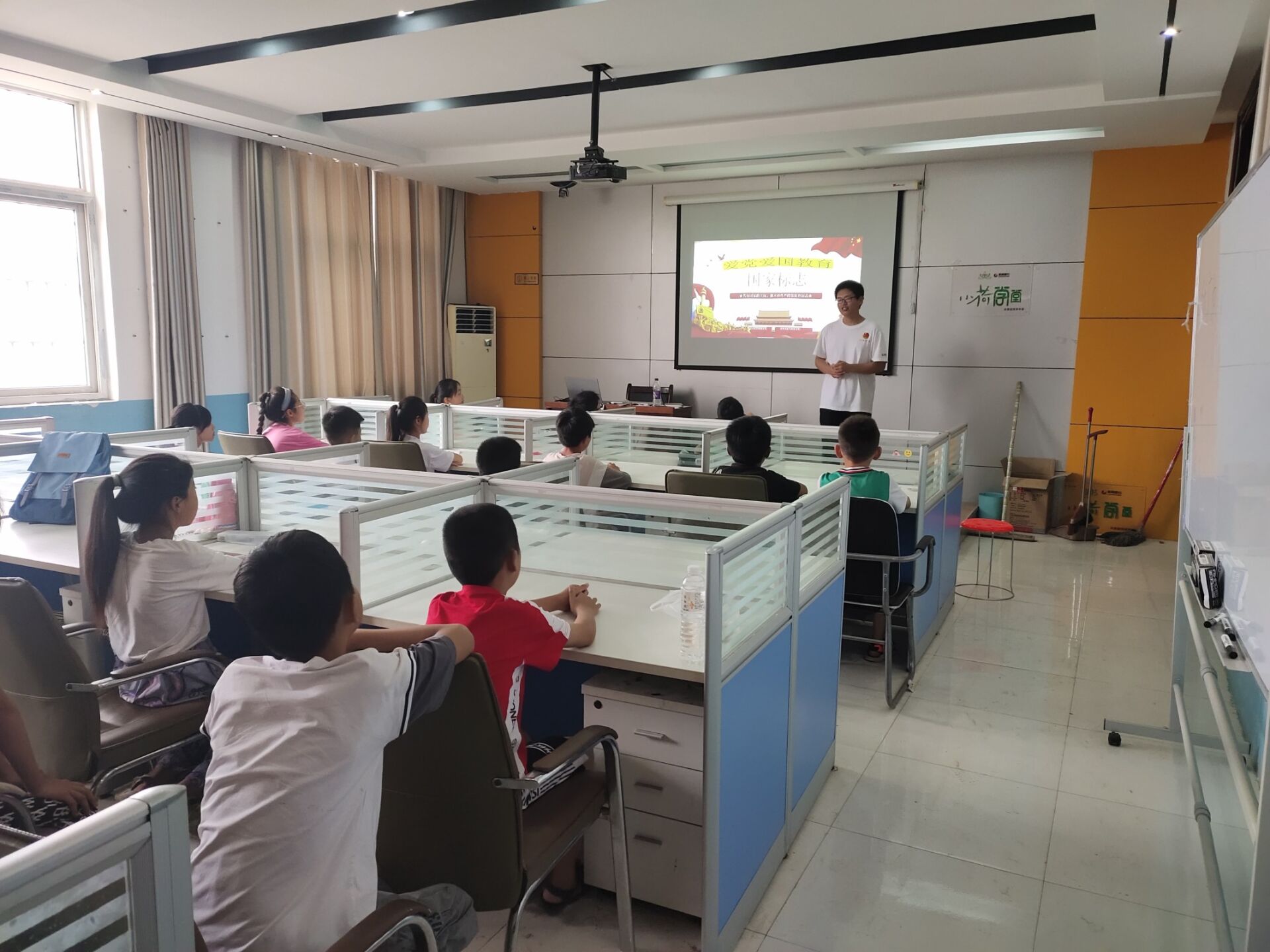 “魚翔孟渚”實踐團開展首日課程并初步了解楊樓鎮整體狀況