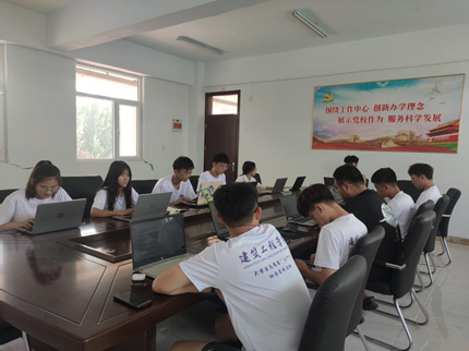 山東理工大學“砼振鄉農,共筑鄉興”實踐團召開全體會議