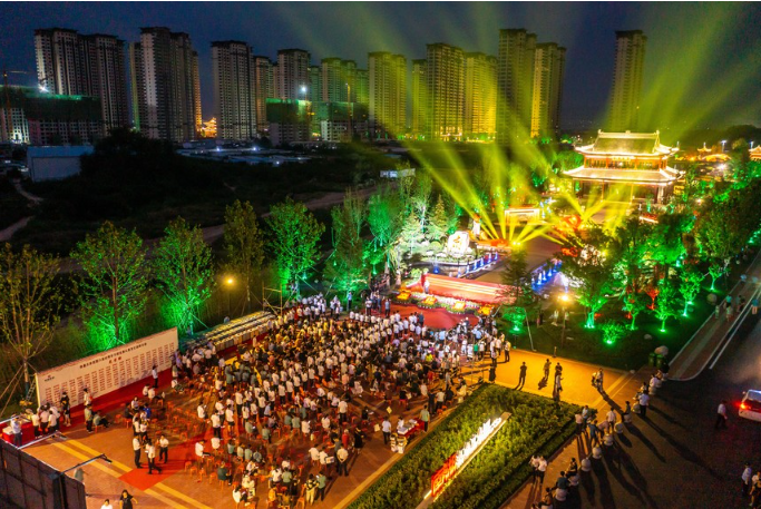 鼎鑫大家園舉辦2022年大學新生紅色教育暨第六屆“文化謝師”活動